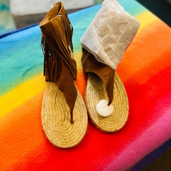 Bohemian Sandals Size 10.5W - Picture 7 of 9